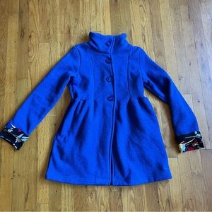 Patagonia Better Sweater Coat Fleece Peacoat Jacket Girls